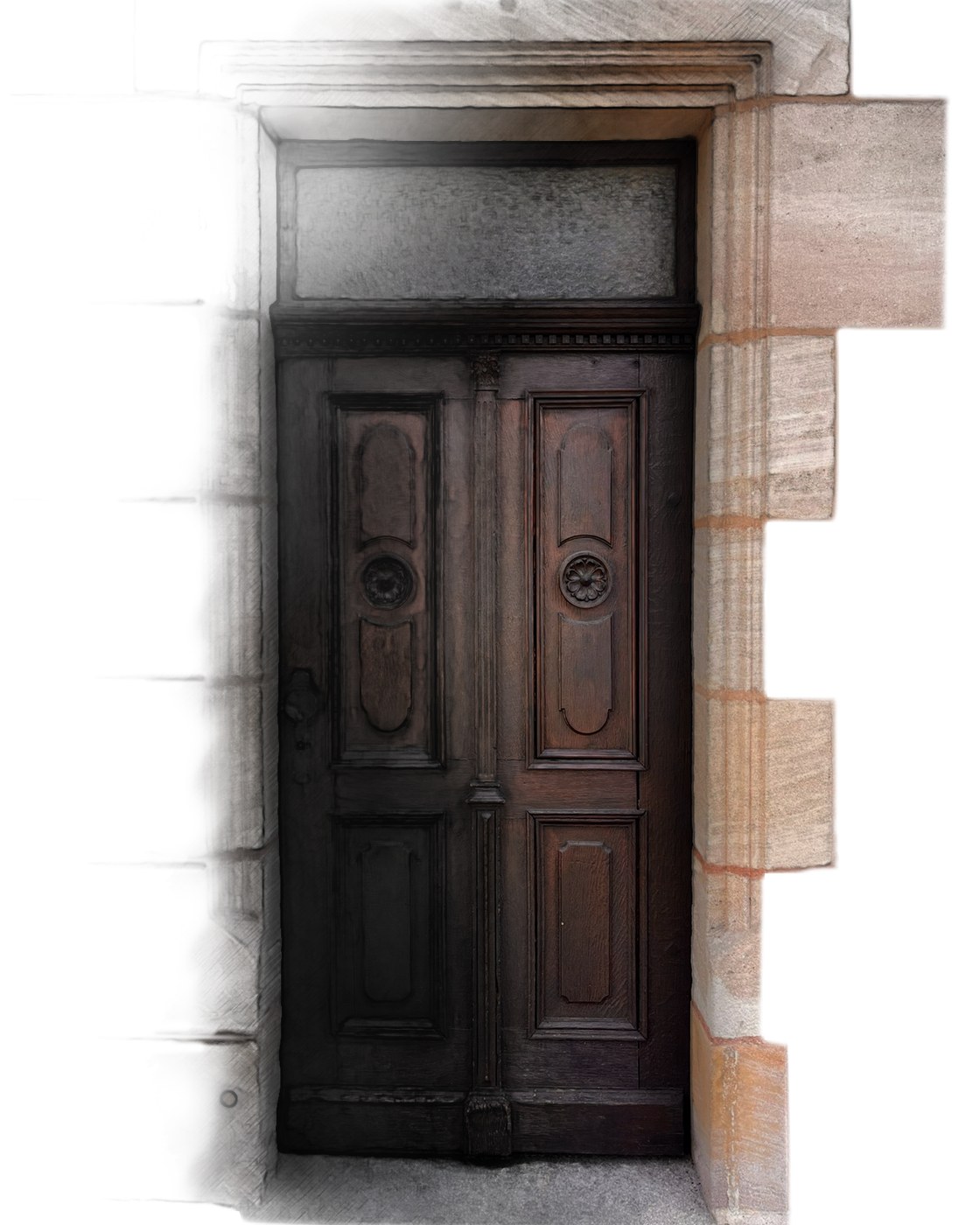 Die Bürotür von HeGe in Fürth